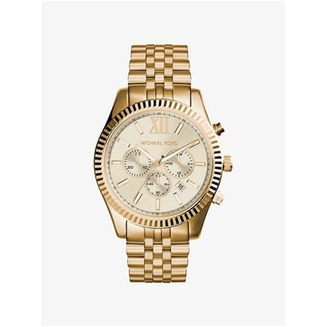 uhr michael kors gold|michael kors gold tone.